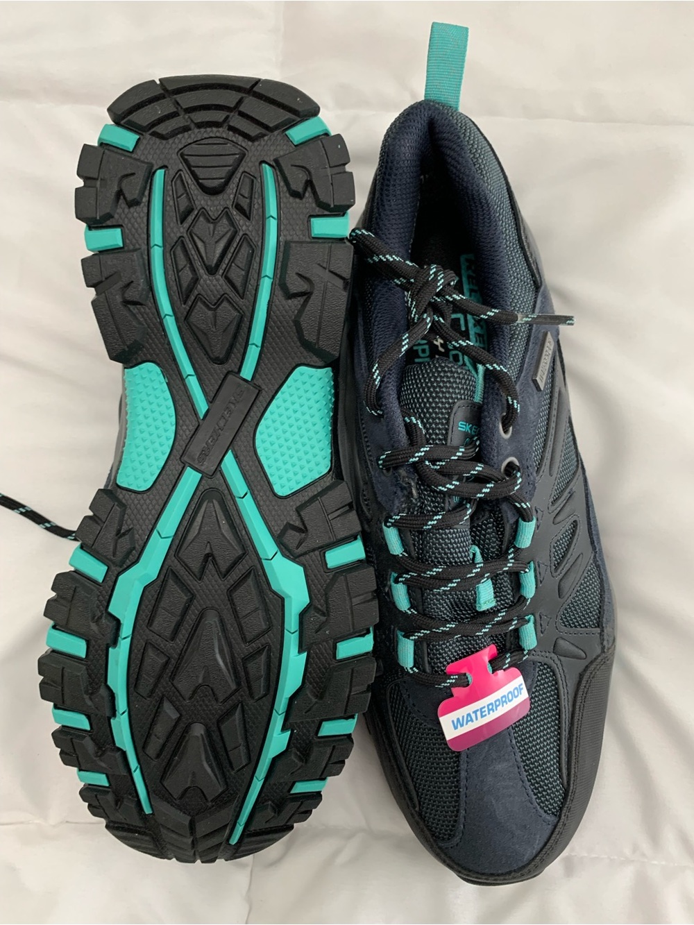 New SKECHERS OUTDOOR WaterProof Shoes Size 9 - Picture 3 of 5